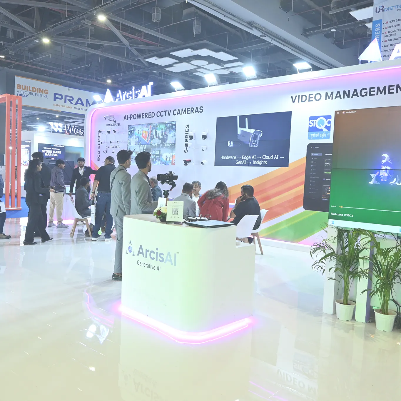 IFSEC India 2025 - Booth View